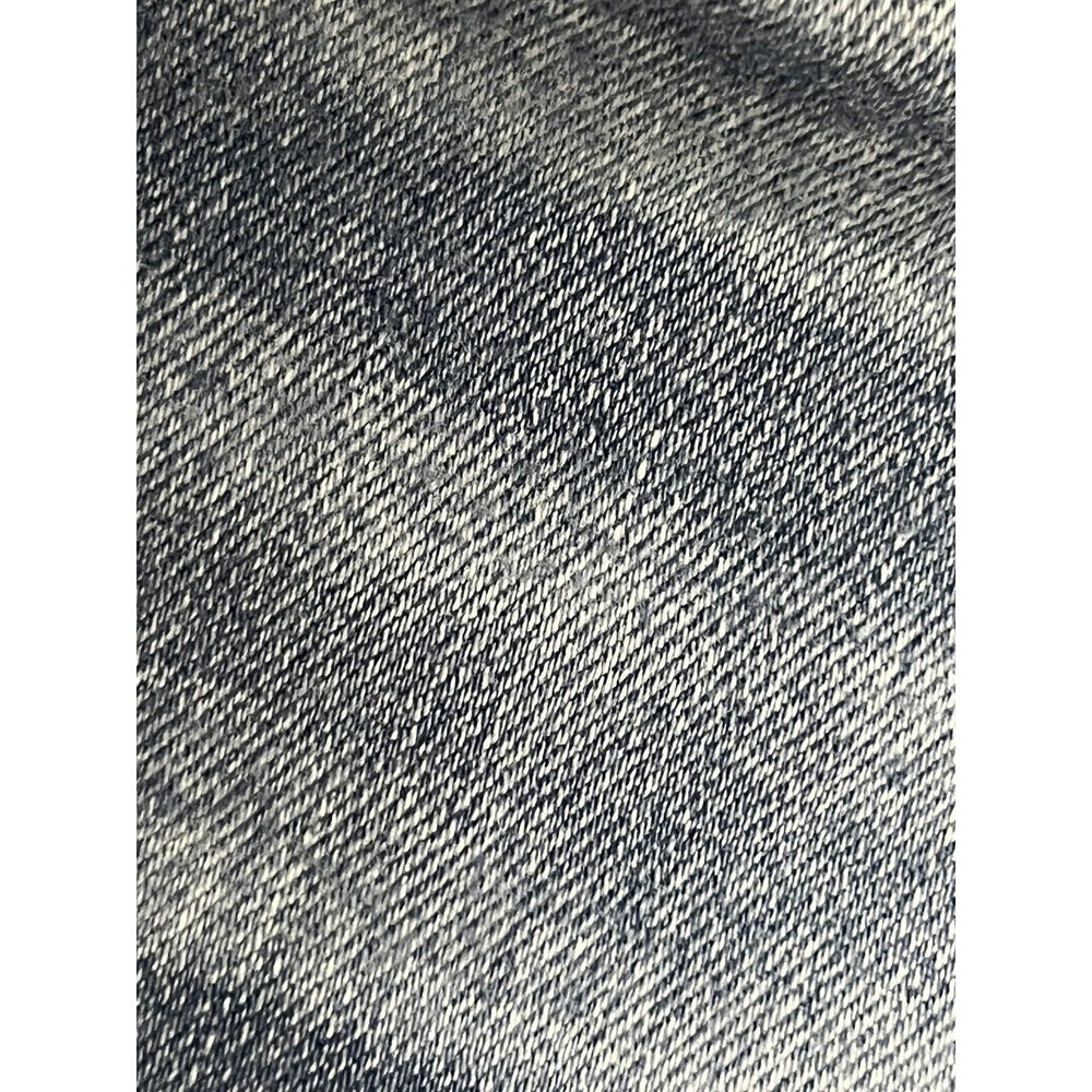 American Eagle Blue Ne(x)t Level Stretch Distressed Midi Jean Shorts Size 2 - Picture 8 of 10